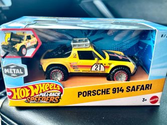 🔥 Hot Wheels Pull-Back Speeders Porsche 914 Safari Treasure Hunt 🔥
