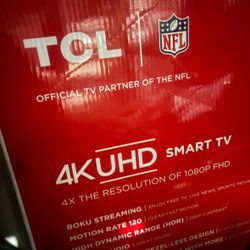 TCL 4K UHD Smart TV 50”