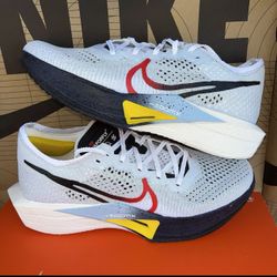 Men's Nike ZoomX Vaporfly NEXT% 3 Pure Platinum Blue Shoes HJ9079-100 Size 12