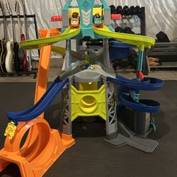 Large Fisher Price Rollercoaster Race Track