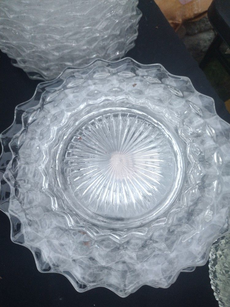 2 Sets Of 4 5 Inch Antique Plates 35$ Each