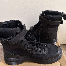 Dr. Martens Combs Tech Poly Casual Boots Men, Size 10