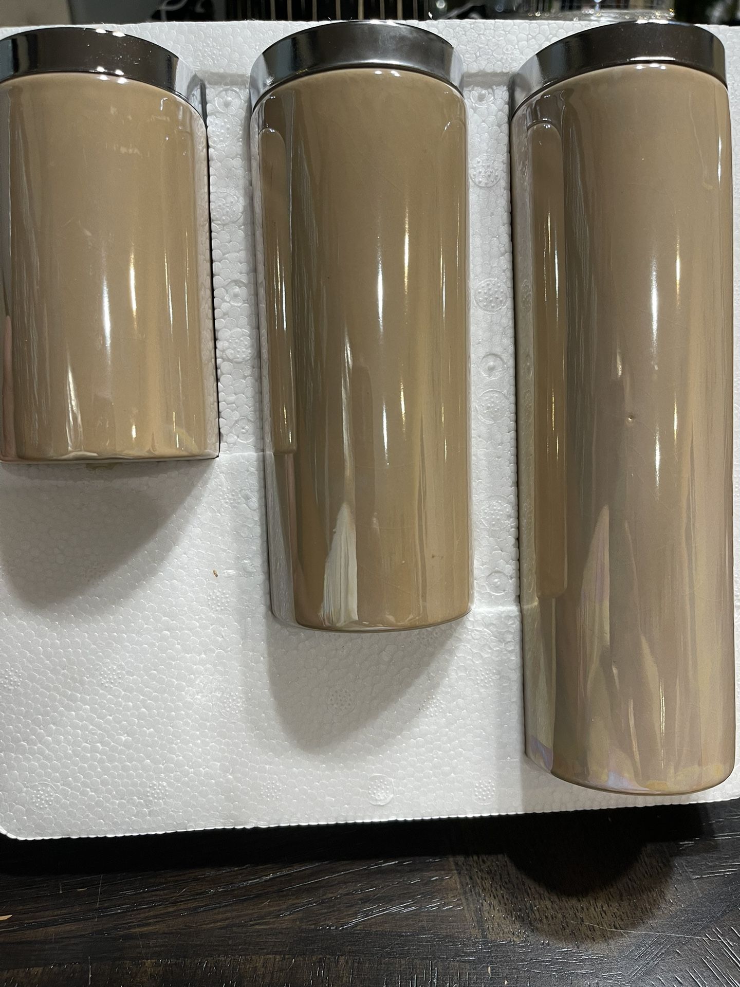 (3) Beautiful Candle Holders