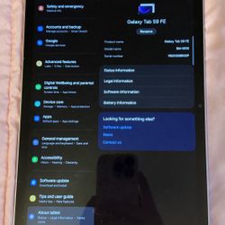 Samsung Galaxy Tab S9 Fe