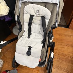 Bugaboo Fox2 Mineral collection Complete Stroller in black/taupe