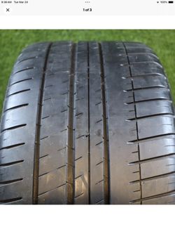 275 30R20 Michelin Pilot Sport 3 Run Flat MOE with 80% Tread 7/32 97Y SKU 20152 Grade A Tires 