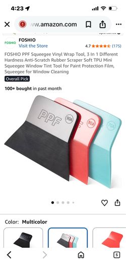 FOSHIO PPF Vinyl Wrap Squeegee Tool Set