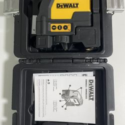 DeWalt 165 ft. Red Self-Leveling Cross-Line and Plumb Spot Laser Level 