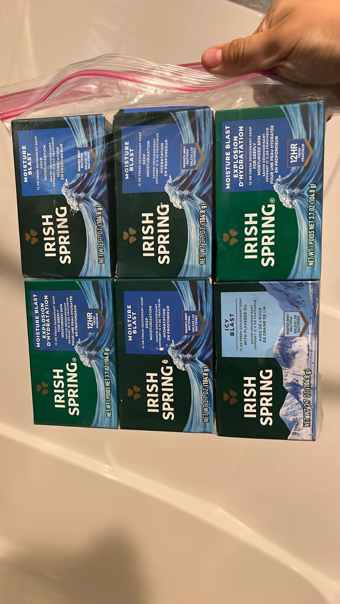 12 Pack Of Irish Spring Soap Bars