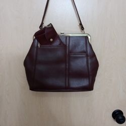 Brown Clutch bag