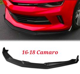 16-18 Chevrolet Camaro Front Bumper Lip Splitter Under Chin Chevy