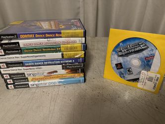 Ps2 10 Game Lot 