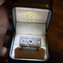 Silver 100 Bill Ring 