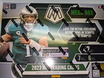 2024 Panini Prizm NFL Football Mega Box Pink Pulsar Prizm