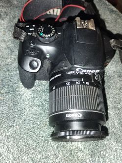Canon EOS rebel T6 with 18-55mm lens