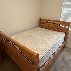 Wooden Bed Frame 