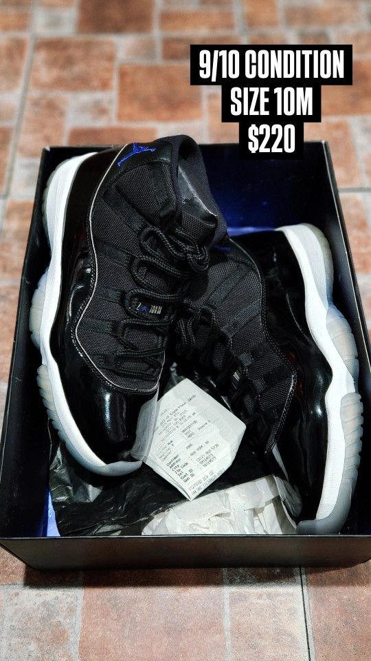 JORDAN 11s SPACEJAM