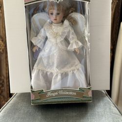 Angel Porcelain Doll  1997