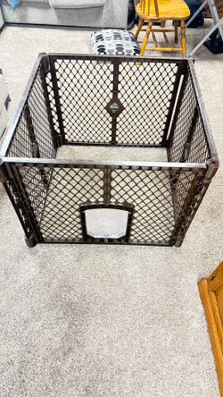 Pet yard Passage 4-panel Dog play pen for puppies or smaller dogs