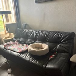 Black futon