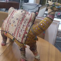 Camel Fabric Sculpure