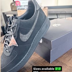 Sizes 11M & 11.5M Nike Air Force 1 Low LX Ja Morant Swarovski