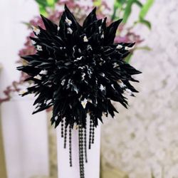 Fashion Hair Accessories Flower Hair Ring  Large Intestine Ring Headdress Women Jewelry Headpiece   Tassel Hair Ring Diademas   Message me if you are 