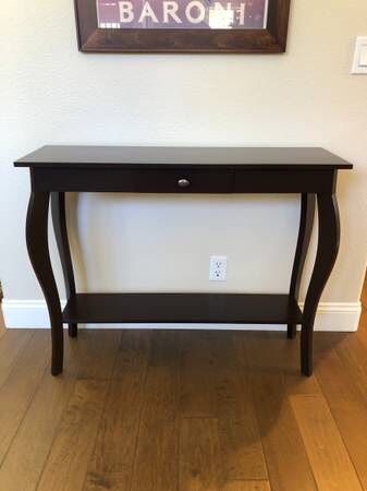 Cheap! Narrow Console Table w/ Drawer Sofa Entryway Hallway Display