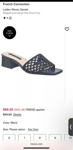 French Connection - Ladies Waves Sandal
