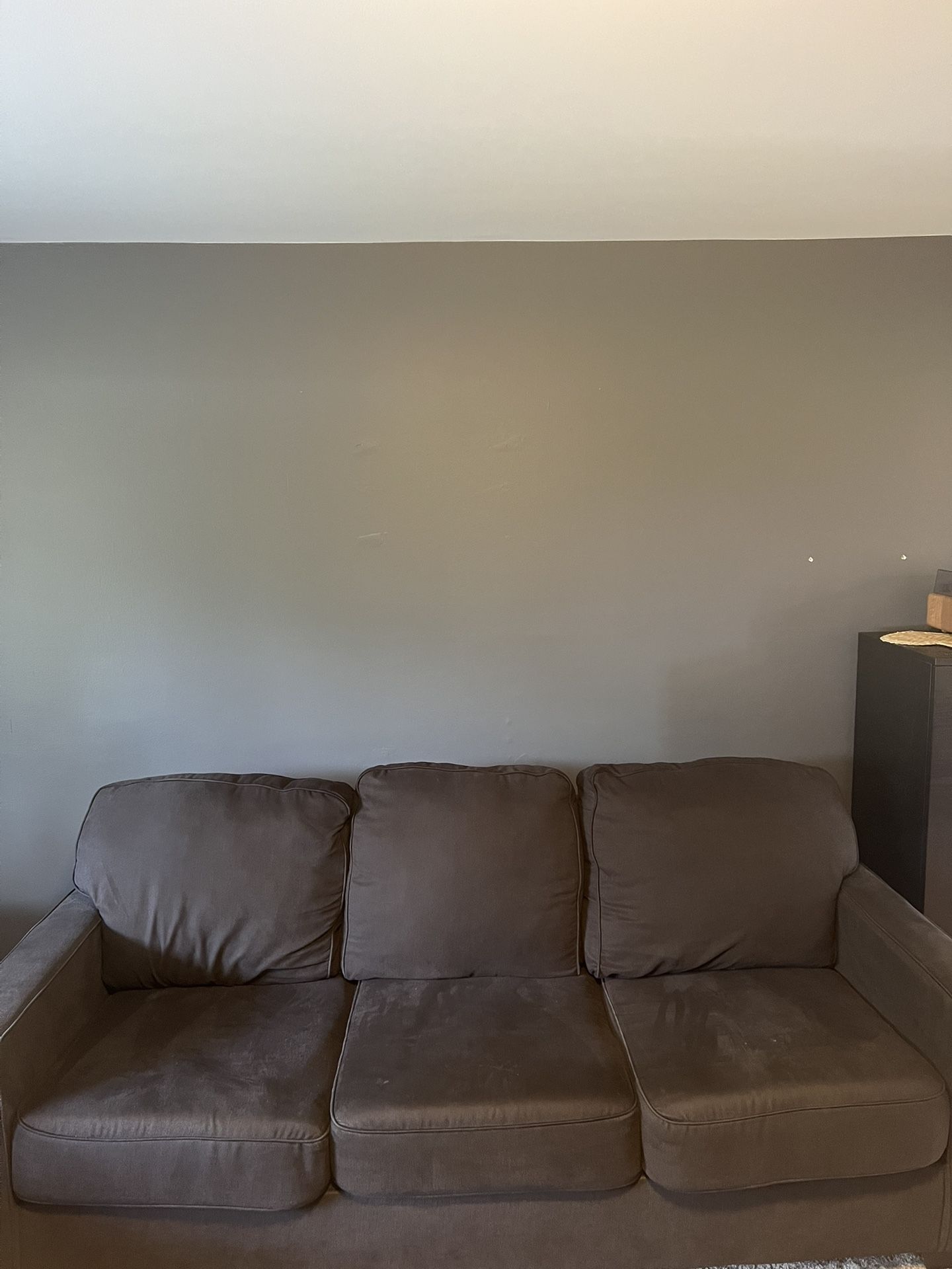 Black Cloth Couch
