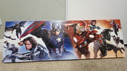 Avengers Canvas Wrapped Wall Art