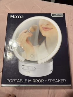 Portable Mirror + Speaker