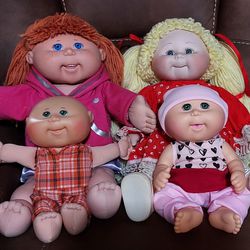 4 Vintage Cabbage Patch Kid All In Excellent Condition & Clean Individual Prices Are Below 