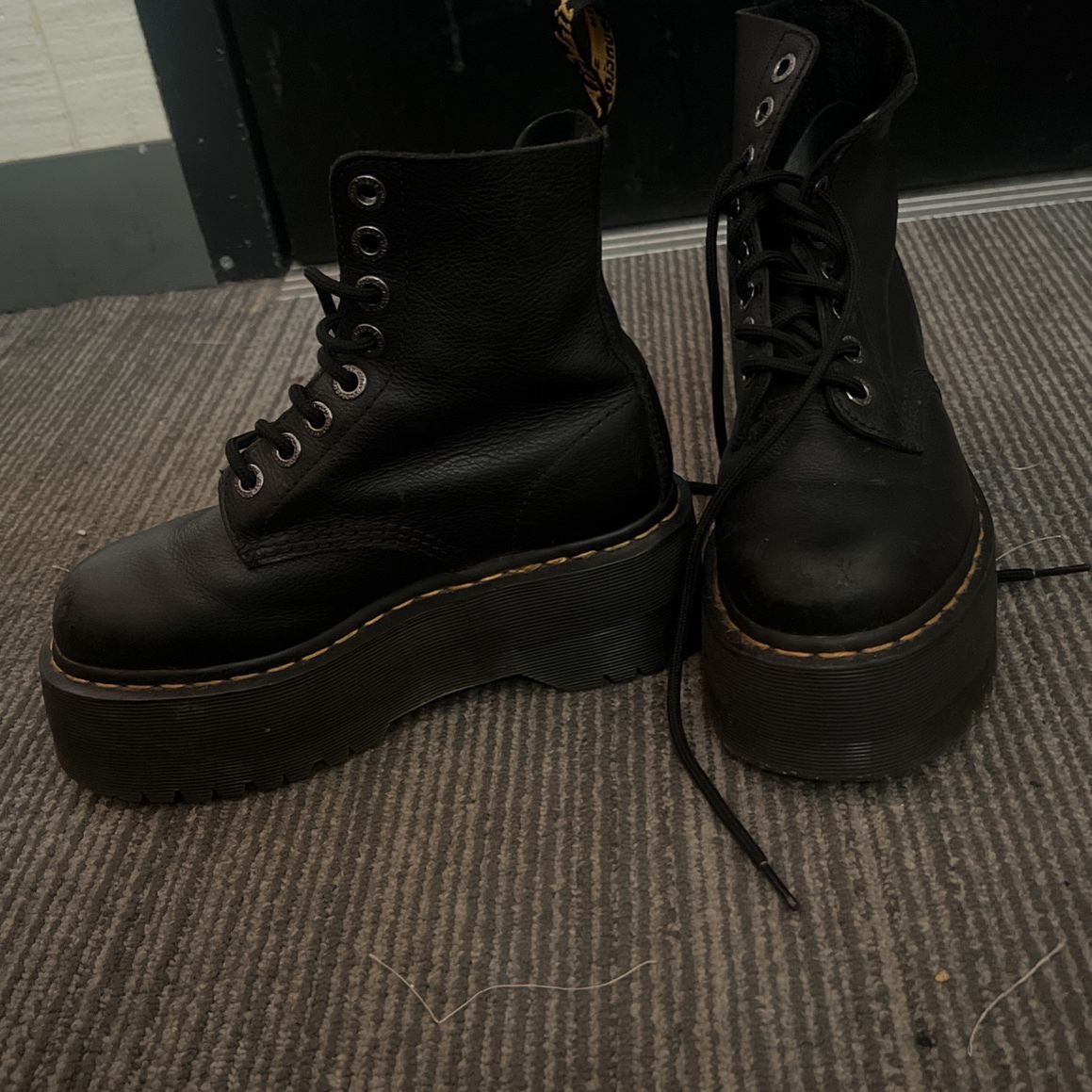 Chunky Dr.  Martens boots