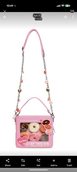 Donut designer purse paid $189