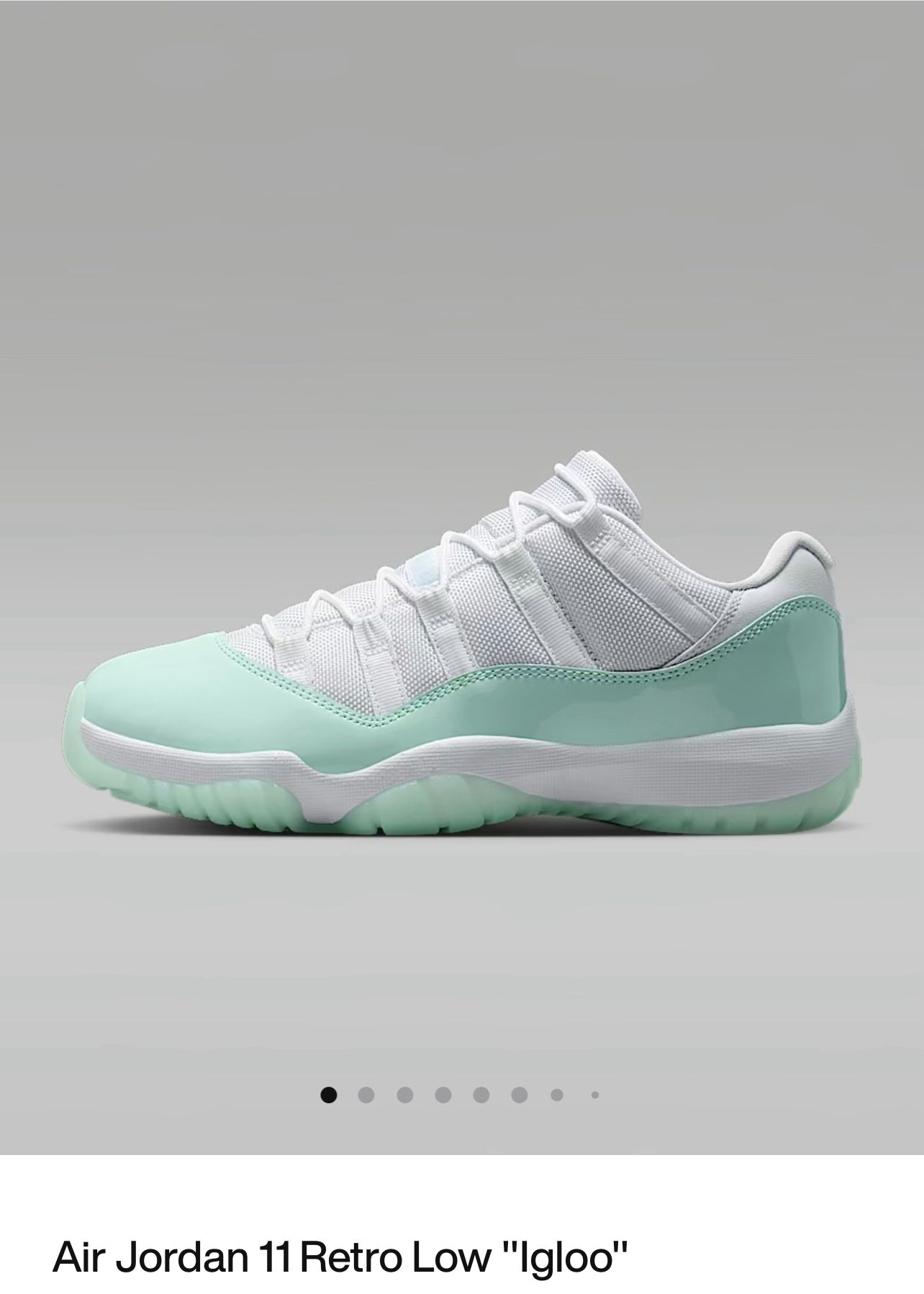 Air Jordan 11 Retro low “igloo”