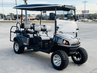 2014 EZ GO Limo - 6 Passenger Lifted Golf Cart