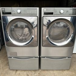Big 5.5 Washer And Electric Dryer 🚛 FREE DELIVERY AND INSTALLATION 🚛 ♻️ 