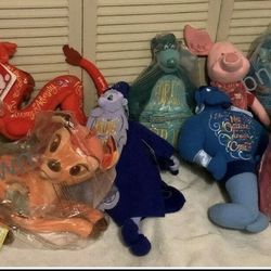 Complete 2019 Disney Wisdom Plush Collection 