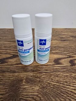 Medline Roll-On Anti-Perspirant Fresh Scent 2-Pack