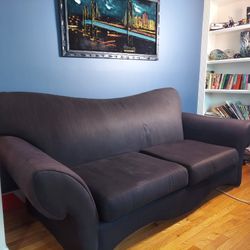 FREE Comfy Black Sofa 