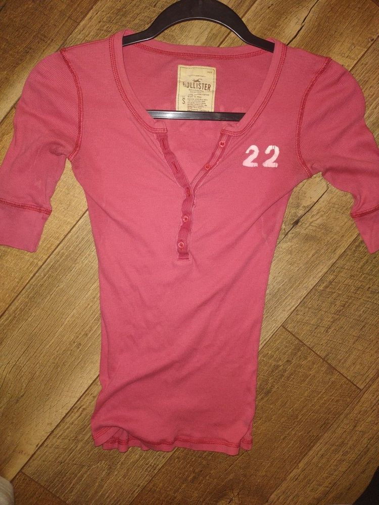 Pink Hollister Shirt