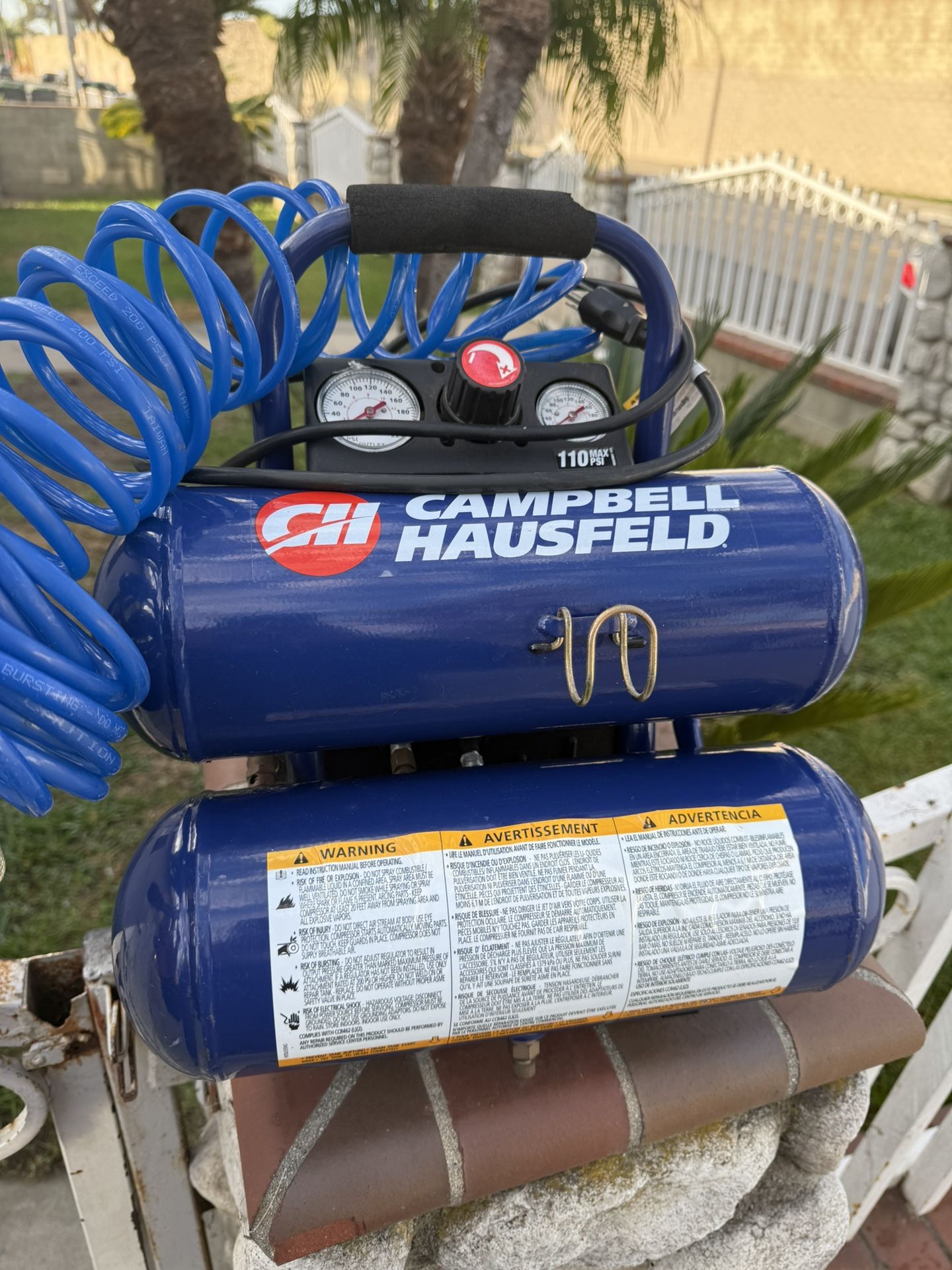 Campbell Hayfield Air Compressor