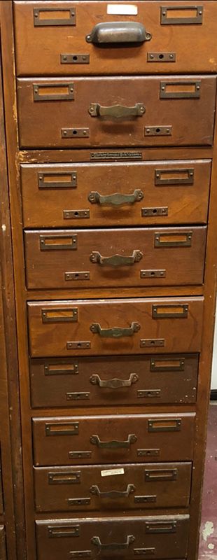Antique vintage 1900. 14x27x51. library drawers cubby’s. Perfect for kitchen, bedroom or office.