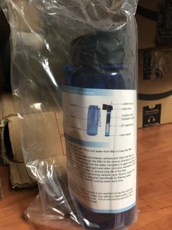 Water filter bottle