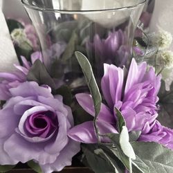 Floral Vase (lavender/Lilac)