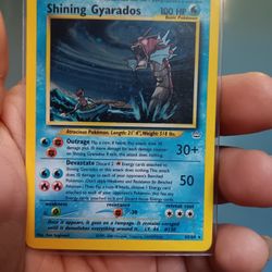 Pokemon Vintage Shining Gyrados  Lp