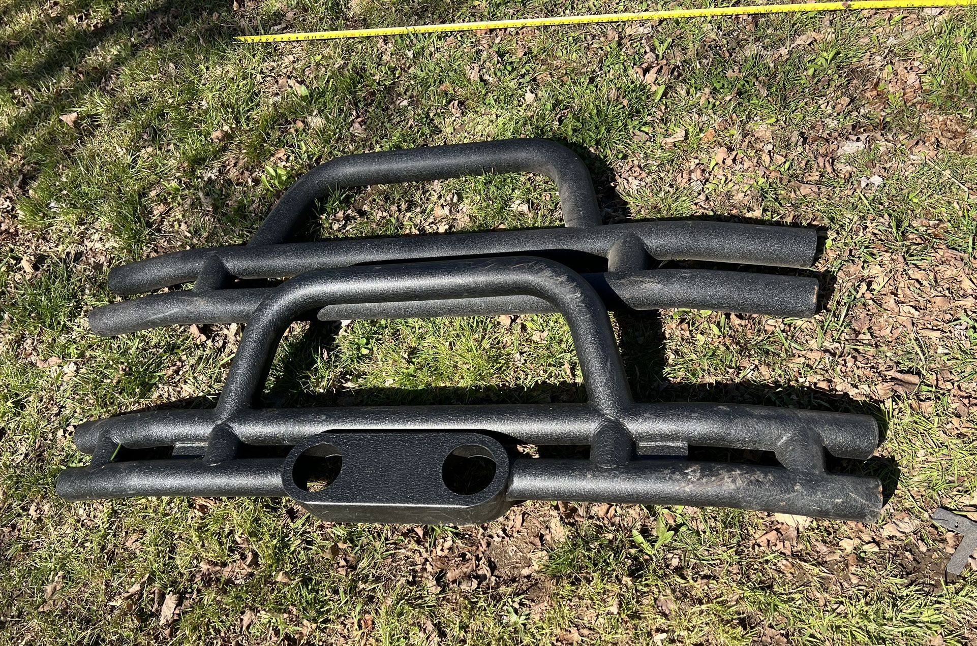 jeep chevy truck bull guard  with fog light  coated steel