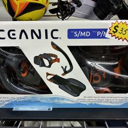 Oceanic Snorkeling Set