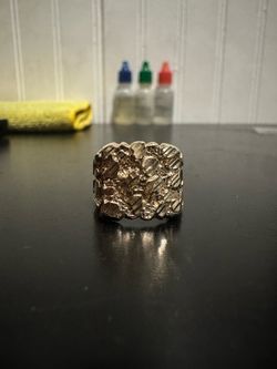 10k Gold Nugget Ring
